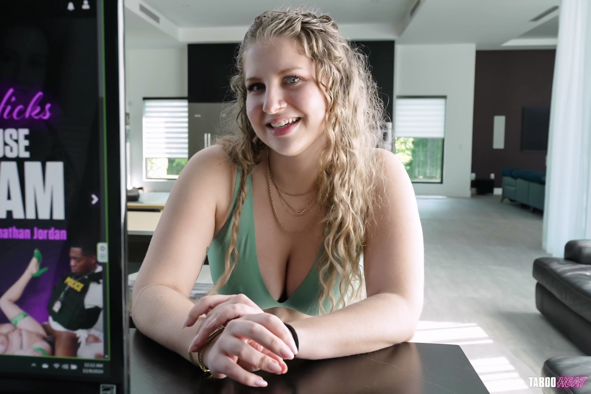 Ivy Andrews in Stuck Step Daughter